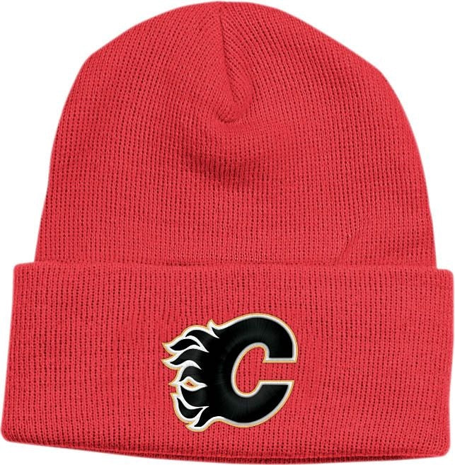 Fan Favorite NHL Calgary Flames Mass Cuff Knit Toque, Adult A7
