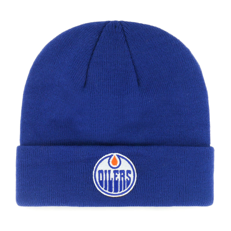 Fan Favorite NHL Edmonton Oilers Mass Cuff Knit, Toque, Adult O8