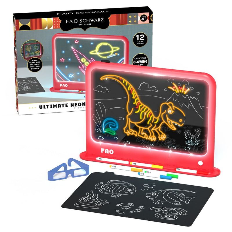 FAO Schwarz Drawing Light Designer Deluxe, Red R9