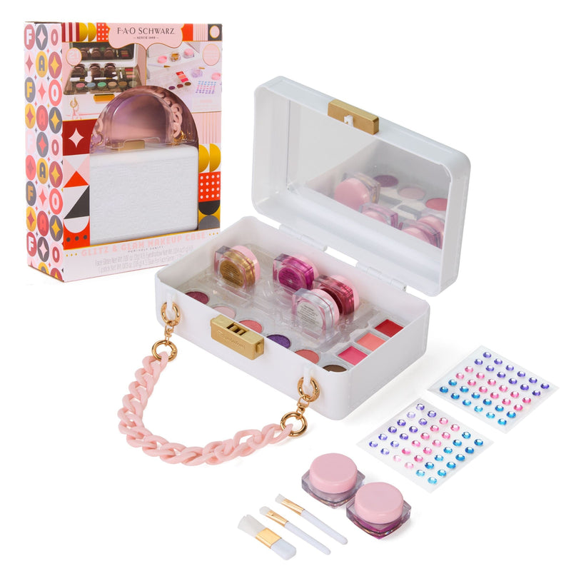 FAO Schwarz Girls Purse Makeup Case, Pink J0