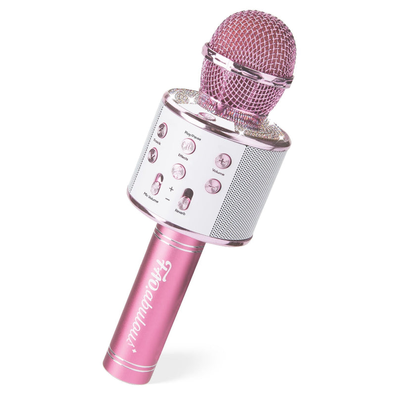 FAO Schwarz Musical Microphone Bluetooth Broadcaster, Pink B6