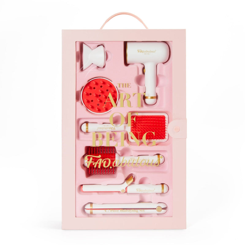 FAO Schwarz Toy Pretend Hair Stylist Playset, Pastel Pink L3