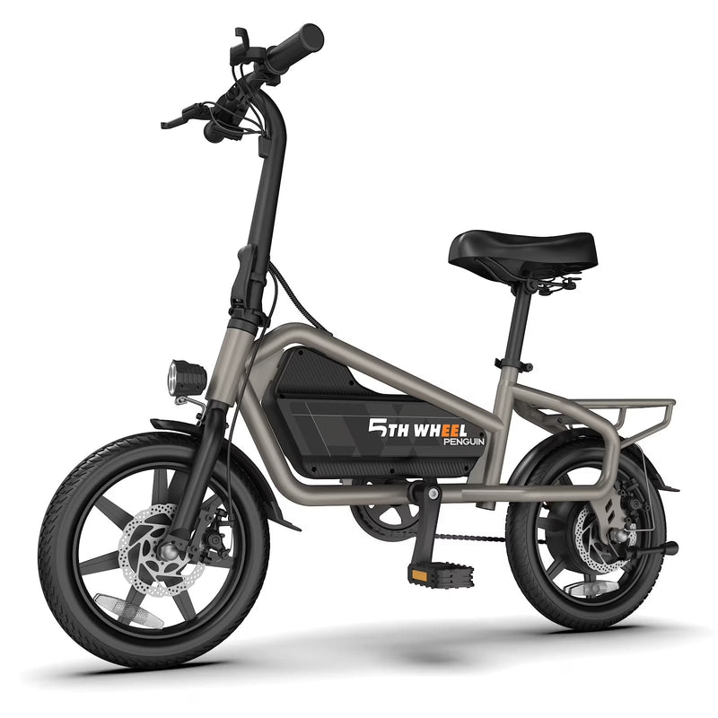 5TH WHEEL 14 in Electric Bike for Adults with 650W Peak Motor Electric Bicycle, 36V 7.8Ah Battery Ebike, UL2849 I2