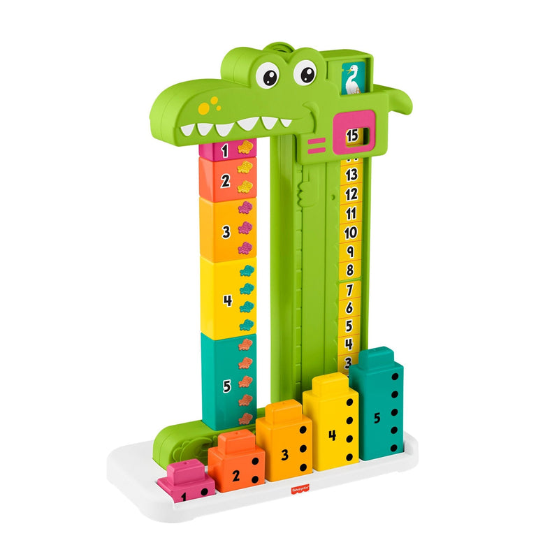 Fisher Price Adding Alligator Educational Toy for Ages 3+ U2
