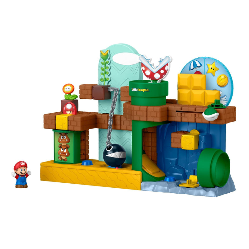 Fisher-Price Little People Super Mario Adventure Playset K8