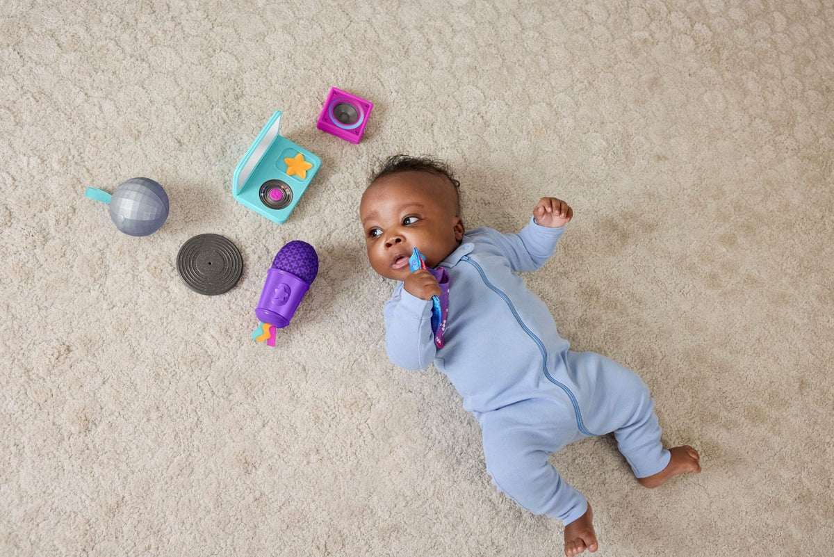 Fisher-Price Mini Me Moments DJ Toy Gift Set for Babies
