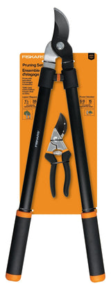 Fiskars Bypass Lopper/Pruner Set