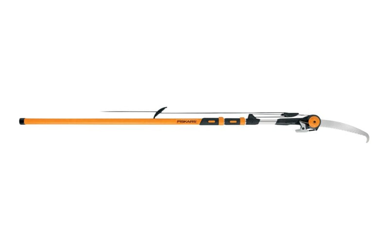 Fiskars Chain Drive Extendable Pole Saw & Pruner (7-ft–16-ft) Q0
