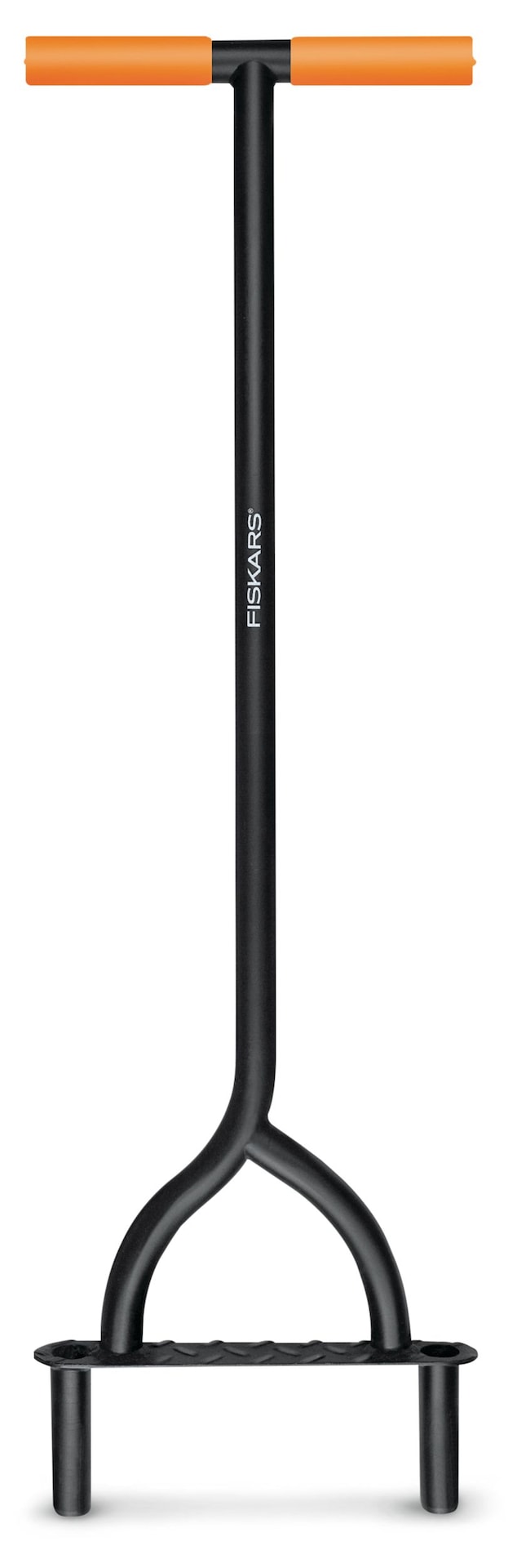 Fiskars Heavy-Duty Two-Prong Extended Reach Steel Coring Aerator with T-Handle, 38-in C1