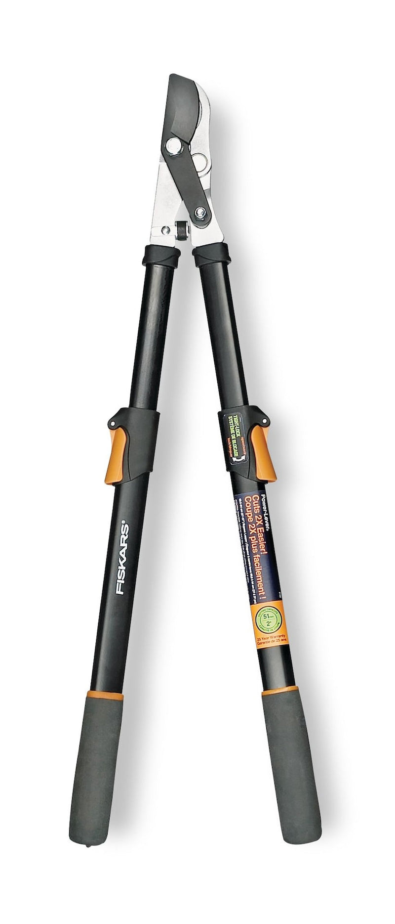 Fiskars Telescoping Power-Lever Lopper, 25-37-in M4