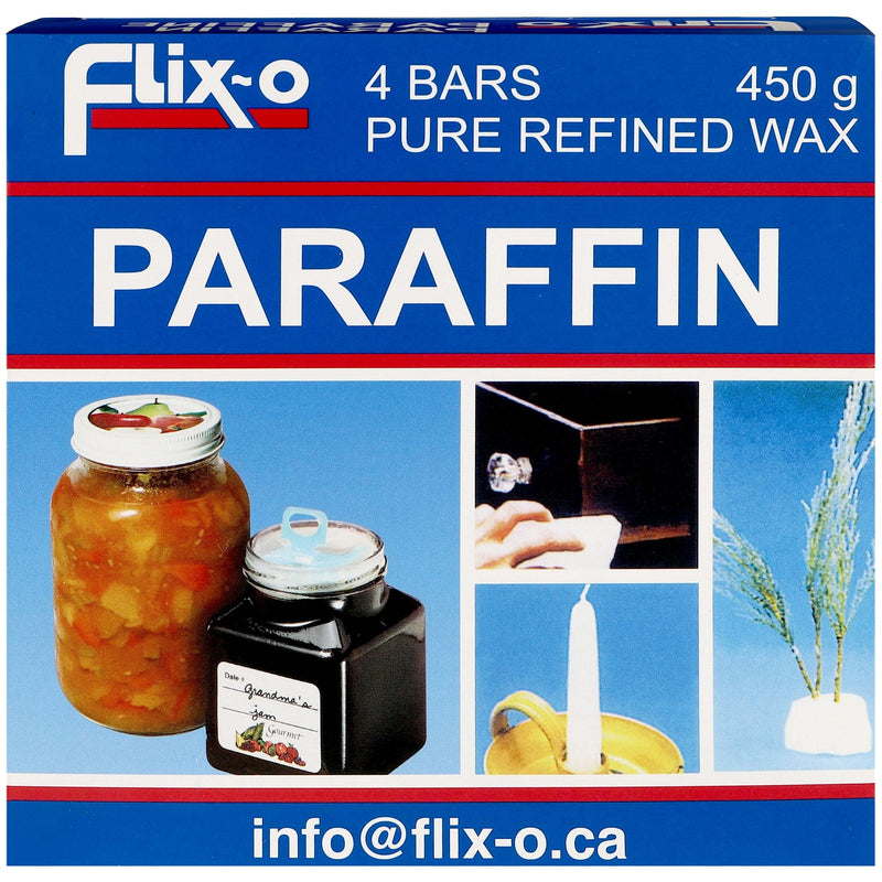 Flix-O Wax Paraffin Wax, FDA-Approved, 4 Bars, 450-g G6