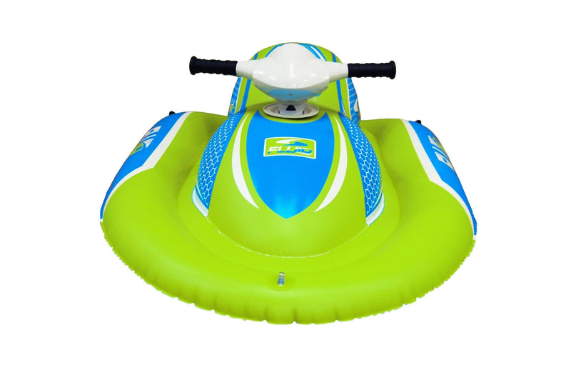 Fluid Wavemaker Motorized River/Lake Inflatable, Teal/Green/White Q9