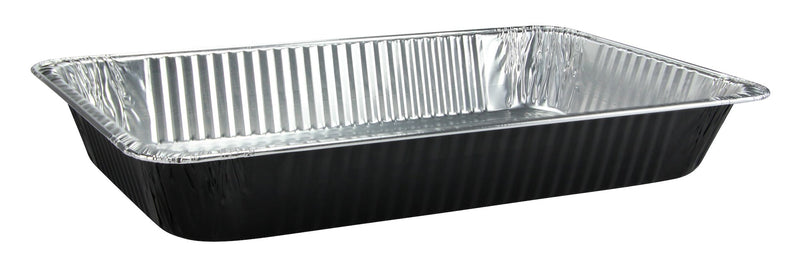 Foil Reusable Full Deep Steam Baking Pan, Assorted Colours, 12.75-in, for Baking/Cooking/Steaming X3