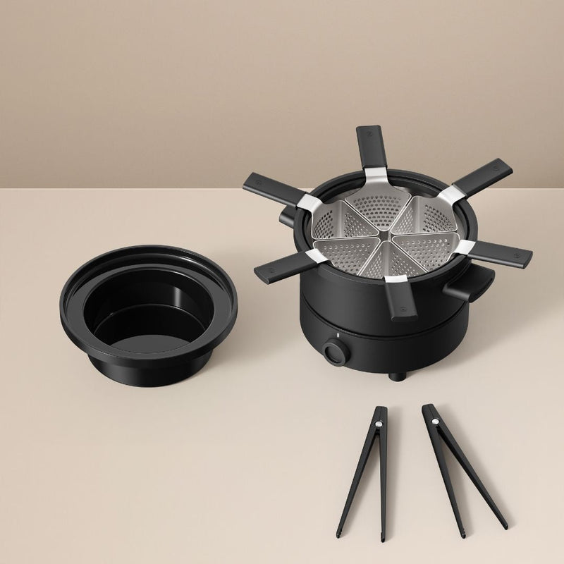 Fondussimo Evolution 3-in-1 Mini Fondue Set, 6 Person A0