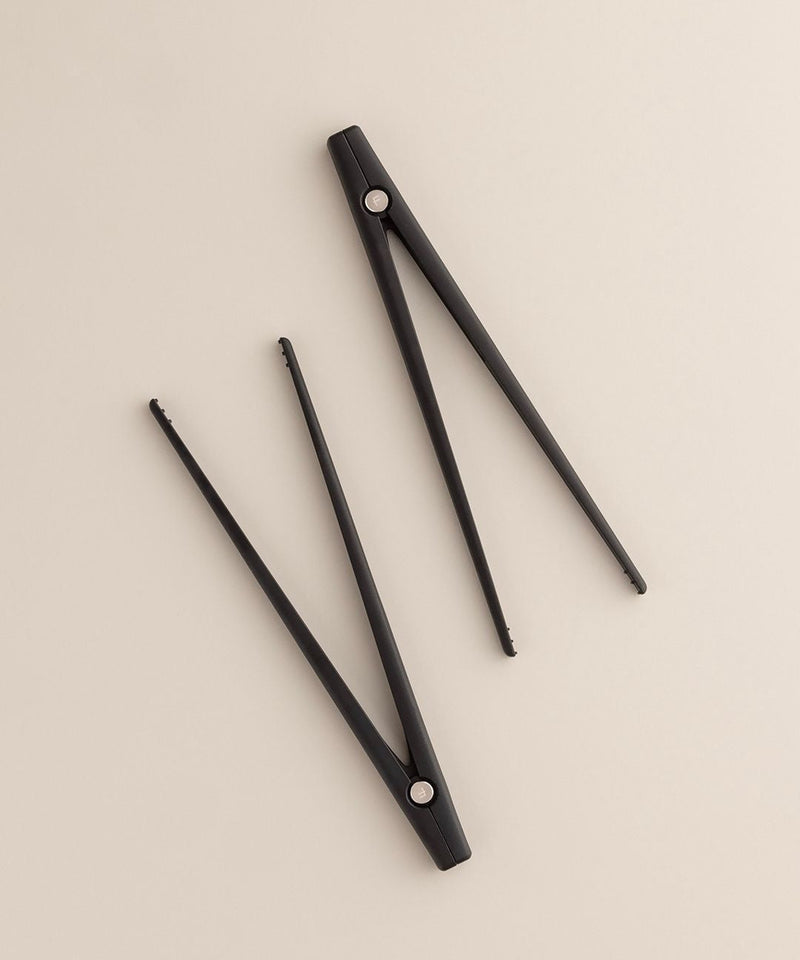 Fondussimo Fondue Tongs, 12 Piece, Black Z2