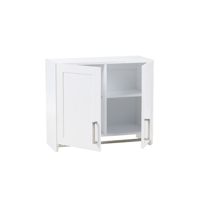 For Living 2-Door Wall Laundry Cabinet, White Z9