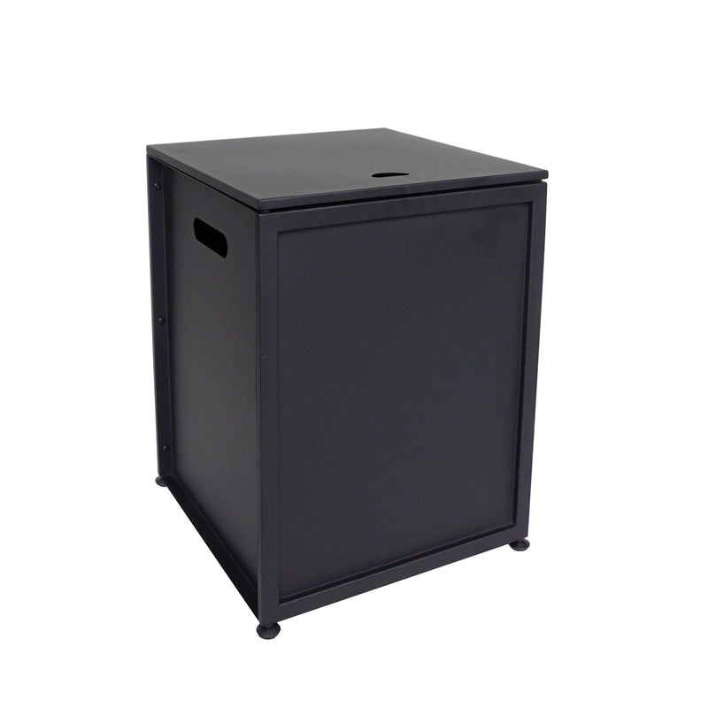 For Living 20lb Propane Tank Hideaway/Holder For Fire Pit P6