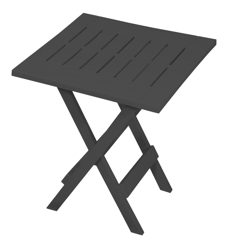 For Living Adirondack Side Table, Charcoal Grey V5