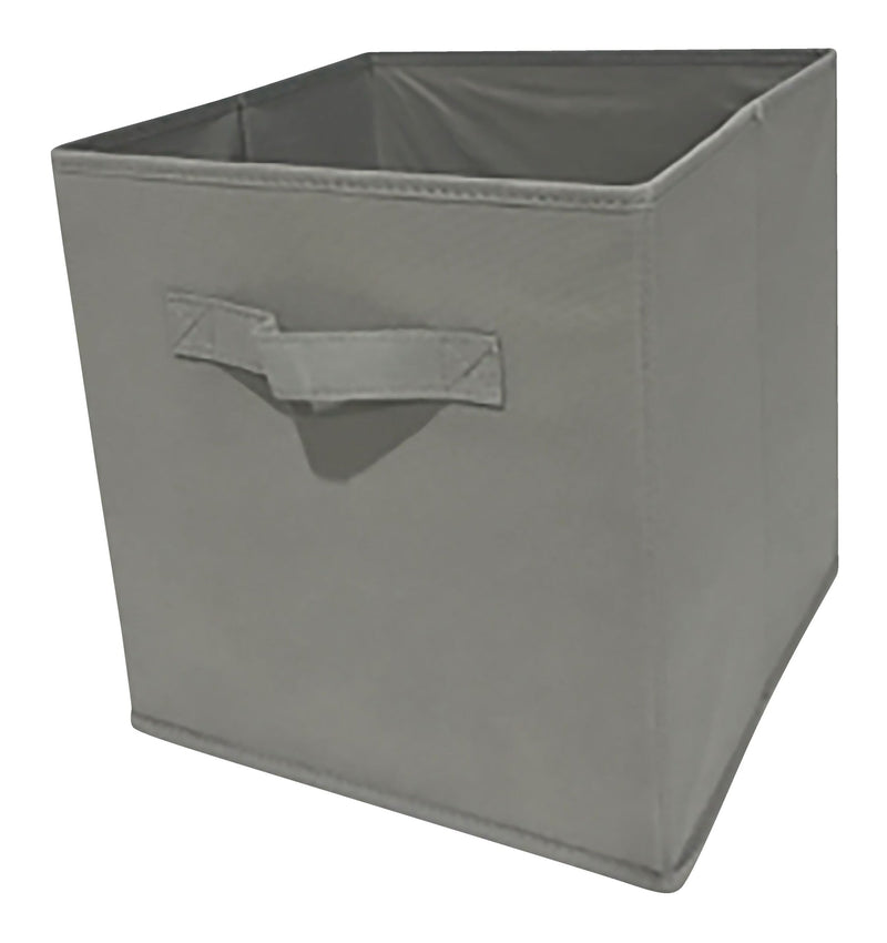 For Living Cube Fabric Drawer Basket, Assorted Colours, 10.5 x 11-in F2