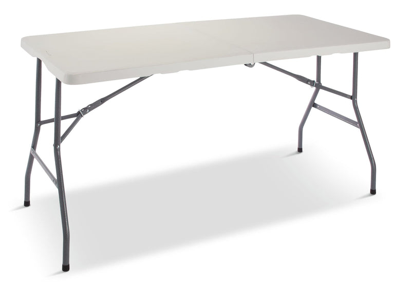 For Living Folding Compact Table, Indoor/Outdoor, 5-ft Y0