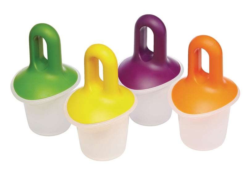 For Living Ice Pop Molds, 4-pcs, BPA Free V7