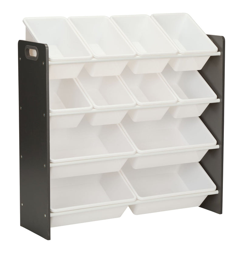 For Living Stain & Rust Resistant Sturdy 12-Bin Organizer, Grey H2
