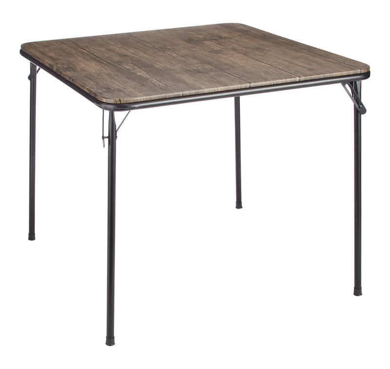 For Living Wood Top Folding Card Table, Compact Design Z2