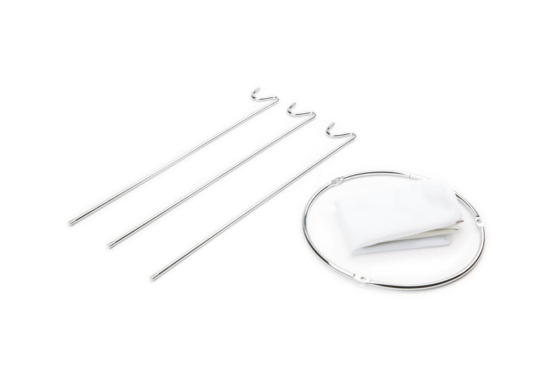 Fox Run Jelly Strainer Set with Metal Stand & Reusable Bag I3