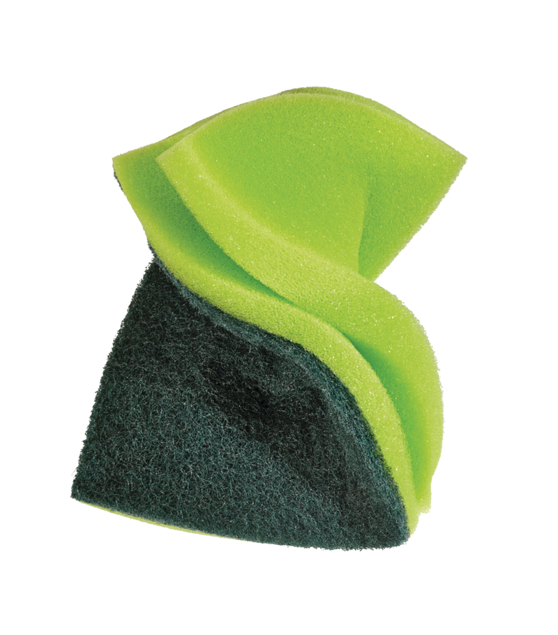 FRANK Heavy-Duty Dual Side Scrub Sponge & Pad, 6-pk C6