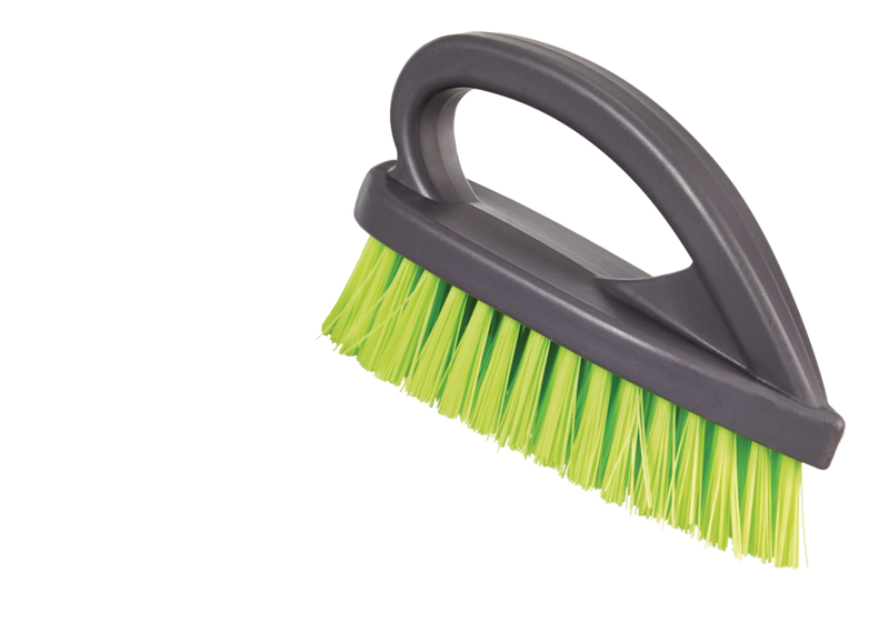 FRANK Multi-Purpose Scrub Brush with Angled & Stiff Fibre Bristles D8