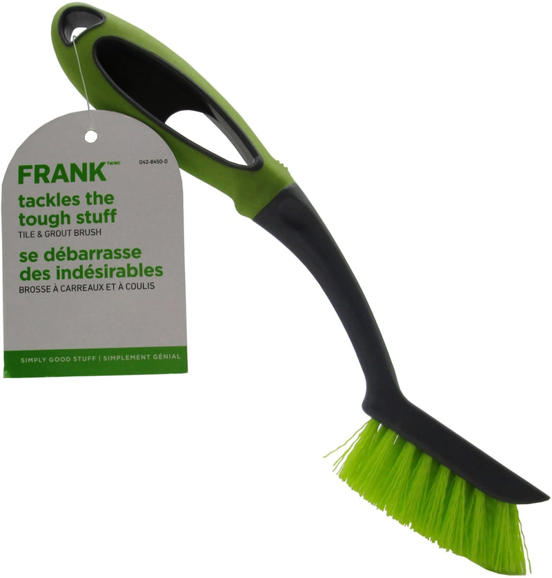 FRANK Tile & Grout Brush with Strong & Stiff Bristles M6