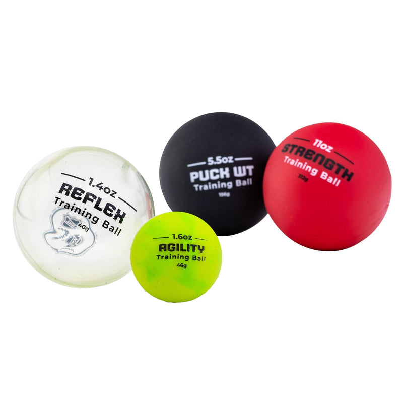 Franklin NHL Deke/Dangle Hockey Training Balls Kit, 4-pk V2