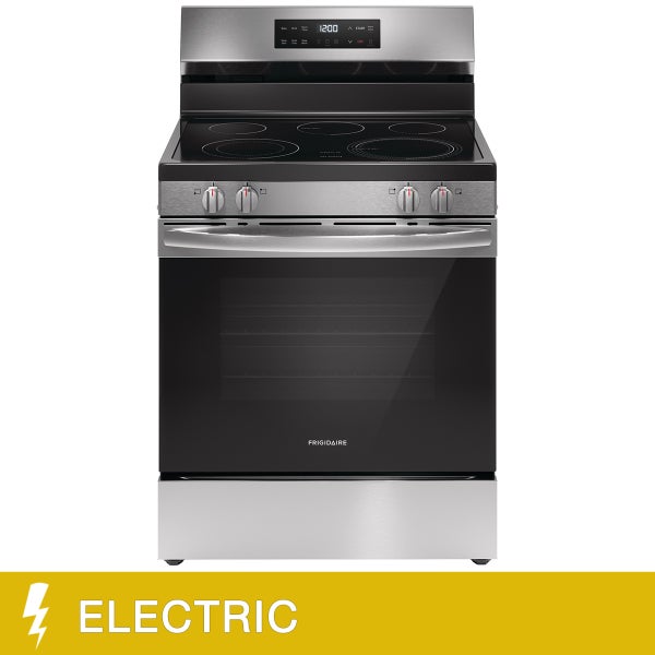 Frigidaire 30 in 5.3 cu ft. Electric Freestanding Range with EvenTemp Cooktop J3