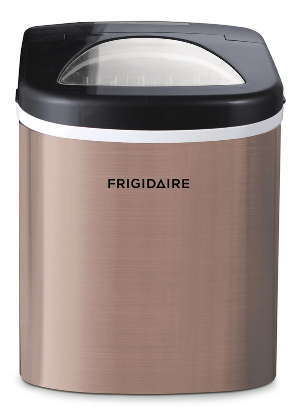 Frigidaire Stainless Steel Bullet Ice Maker, Copper, 2.3-Qt, 26-lb/day D8