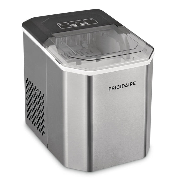 Frigidaire Stainless Steel Countertop Ice Maker with LED Display, 2.3-qt, Silver Y4