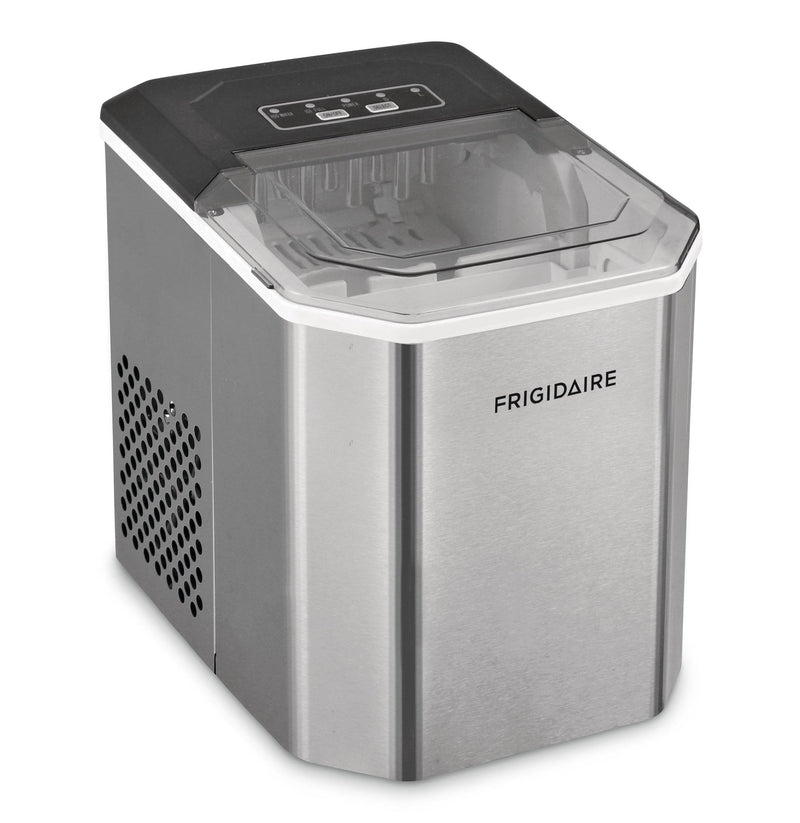 Frigidaire Stainless Steel Countertop Ice Maker with LED Display, 2.3-qt, Silver Y4