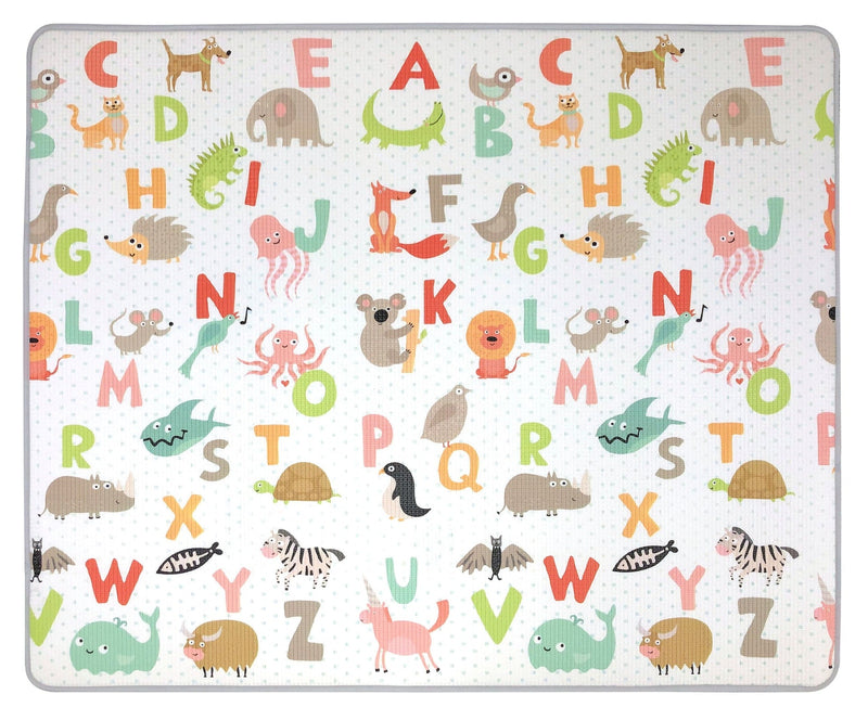 Funplay Foldable Double-Sided Play Mat for Kids, 59 x 71-in Z8