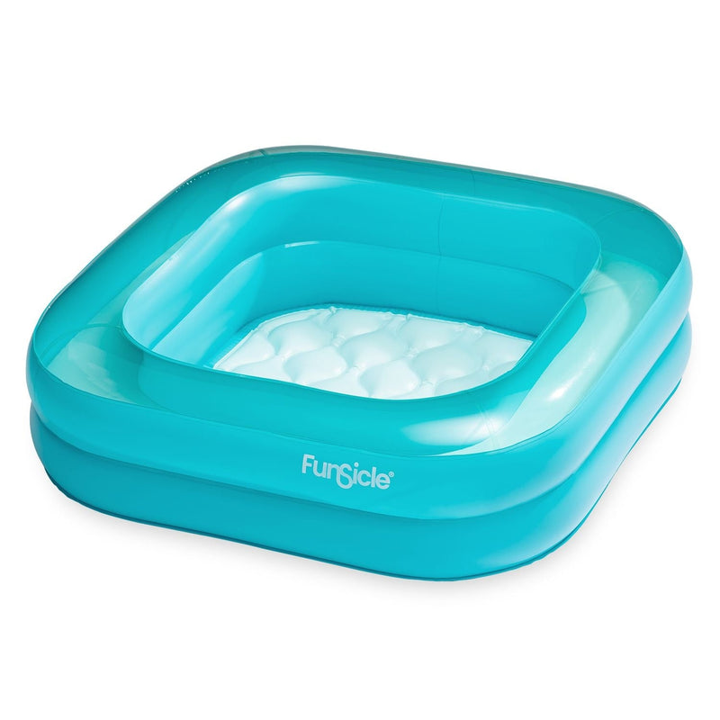 Funsicle Play Square Wading Inflatable Pool, Ages 2+ J4