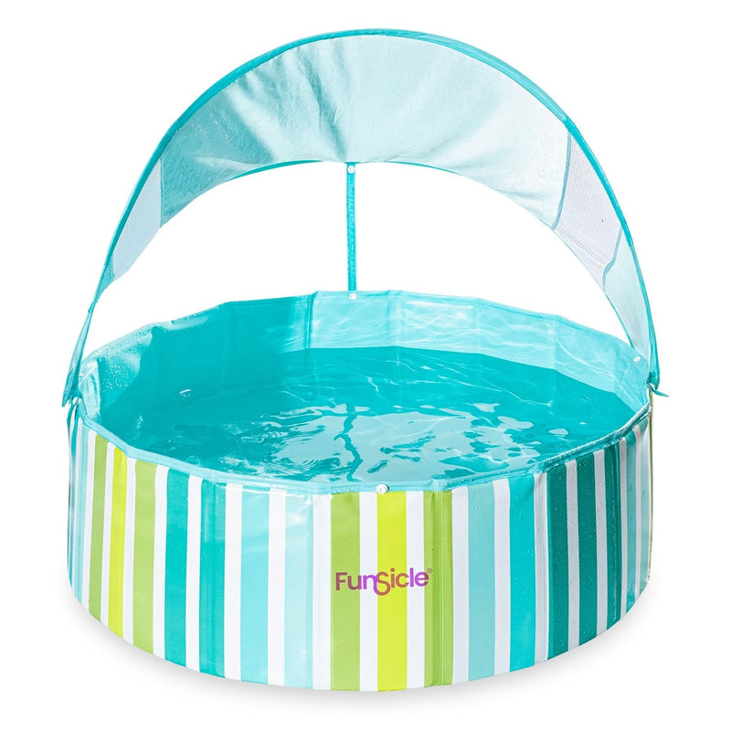 Funsicle Shaded Striped Fun Fold Pool, Ages 2+ I1