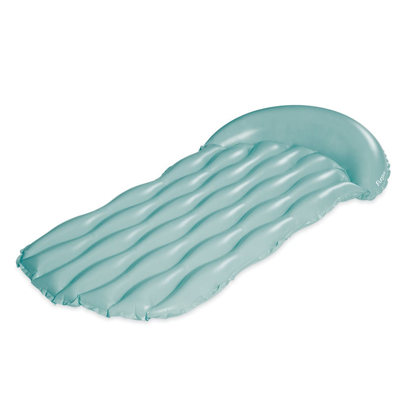Funsicle Simple ZZ Inflatable Water Mat/ Float, Mint, 72-in x 34-in C6