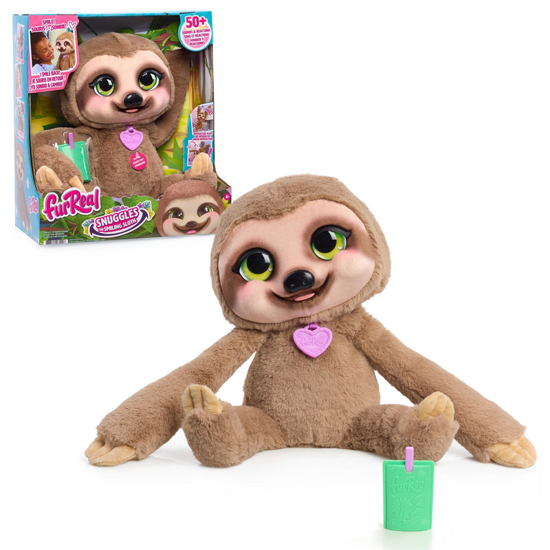 Fur Real Snuggles Plush, Brown X9