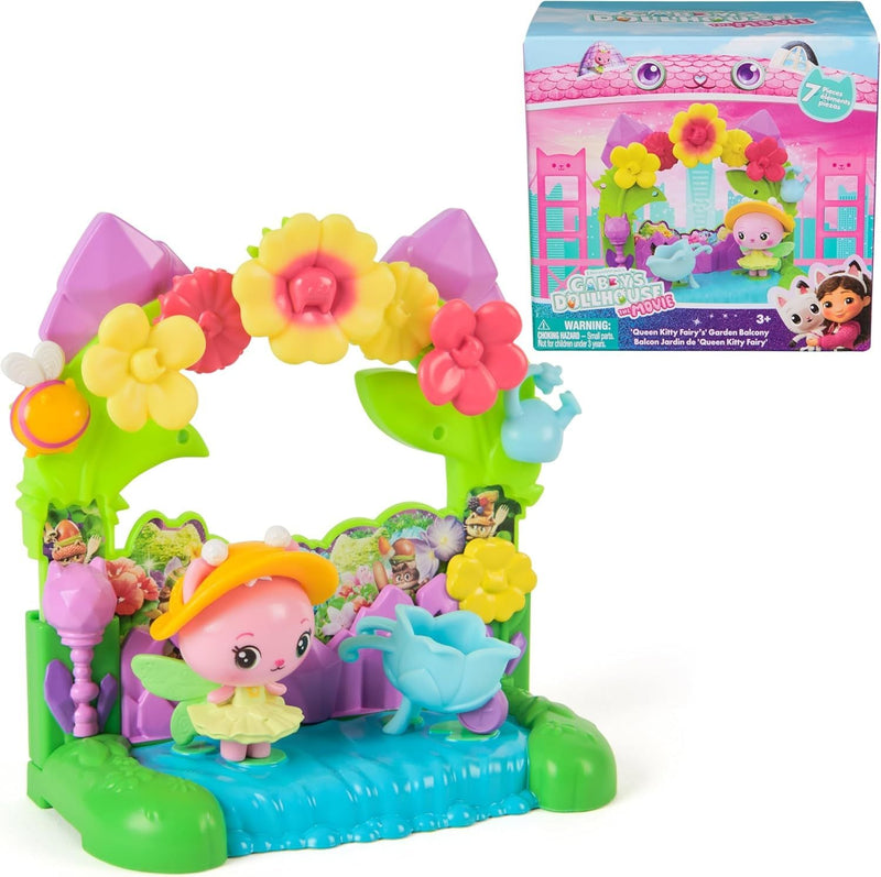 Gabby's Dollhouse Licensed Balcony Playset for Ages 3+ S3
