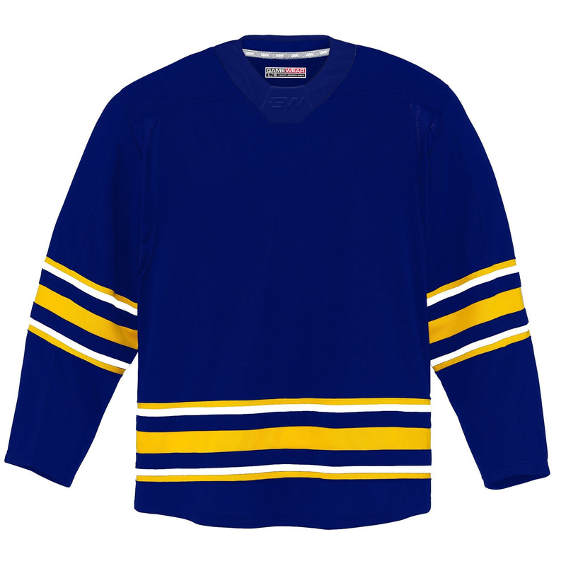 Gamewear 8500 Pro Team Hockey Jersey, Junior, Buffalo Sabres Home Colours, Various Sizes B4