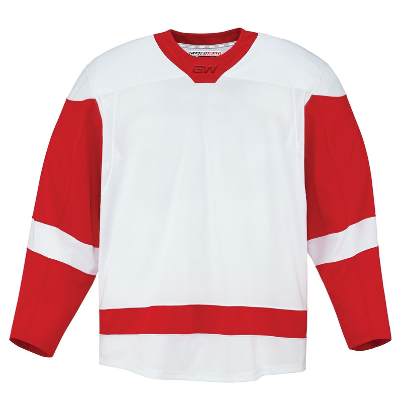 Gamewear 8500 Pro Team Hockey Jersey, Junior, Detroit Red Wings Away Colours, Various Sizes F5