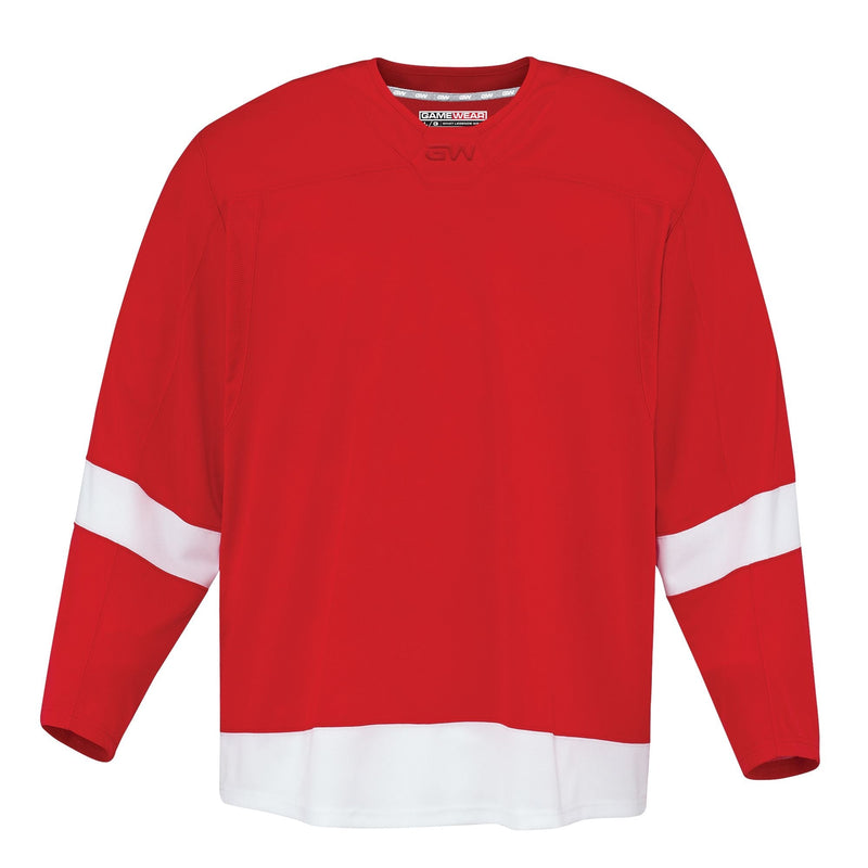 Gamewear 8500 Pro Team Hockey Jersey, Junior, Detroit Red Wings Home Colours, Various Sizes C9