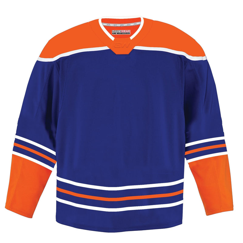 Gamewear 8500 Pro Team Hockey Jersey, Junior, Edmonton Oilers Home Colours, Various Sizes P6