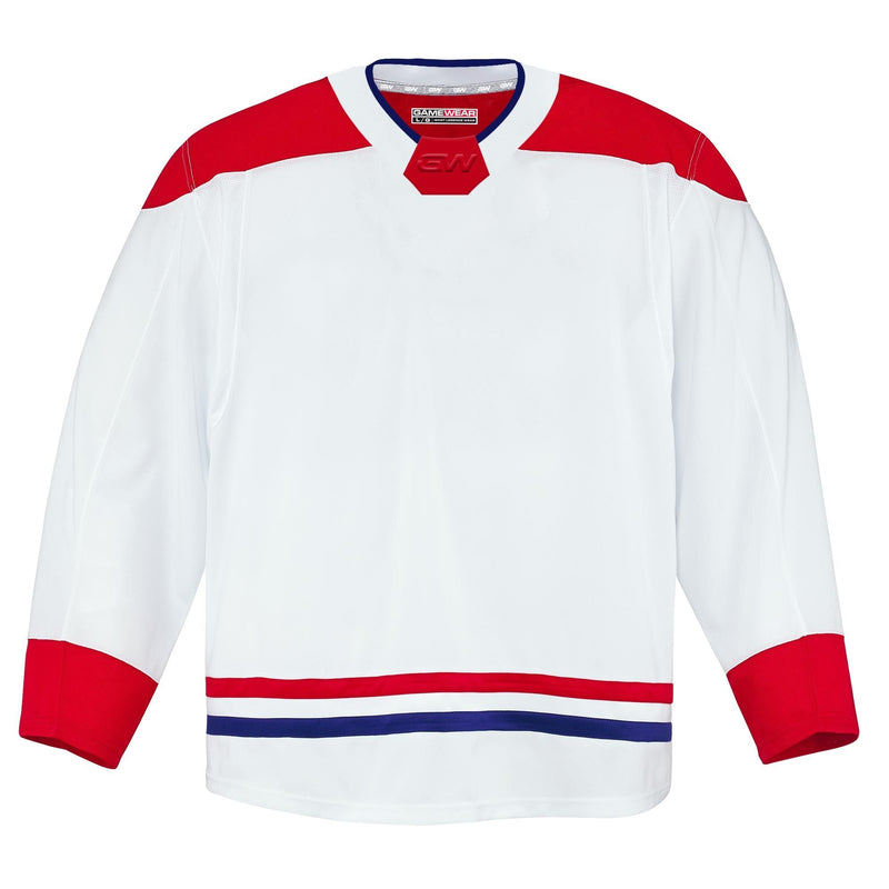 Gamewear 8500 Pro Team Hockey Jersey, Junior, Montreal Canadiens Away Colours, Various Sizes D3
