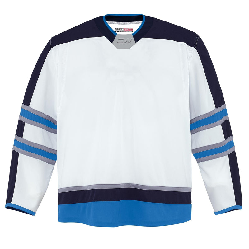 Gamewear 8500 Pro Team Hockey Jersey, Junior, Winnipeg Jets Away Colours, Various Sizes C3
