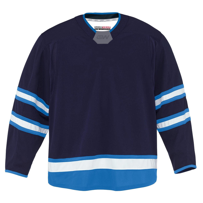 Gamewear 8500 Pro Team Hockey Jersey, Senior, Winnipeg Jets Home Colours, Various Sizes N8