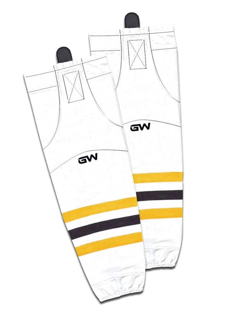 Gamewear 8500 Pro Team Performance Hockey Socks, Boston Bruins Away Colours, Assorted Sizes N8